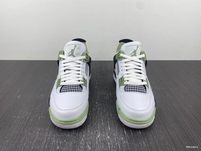 Reps TBkick AQ9129-103 WMNS Seafoam Jordan Air 4 0701